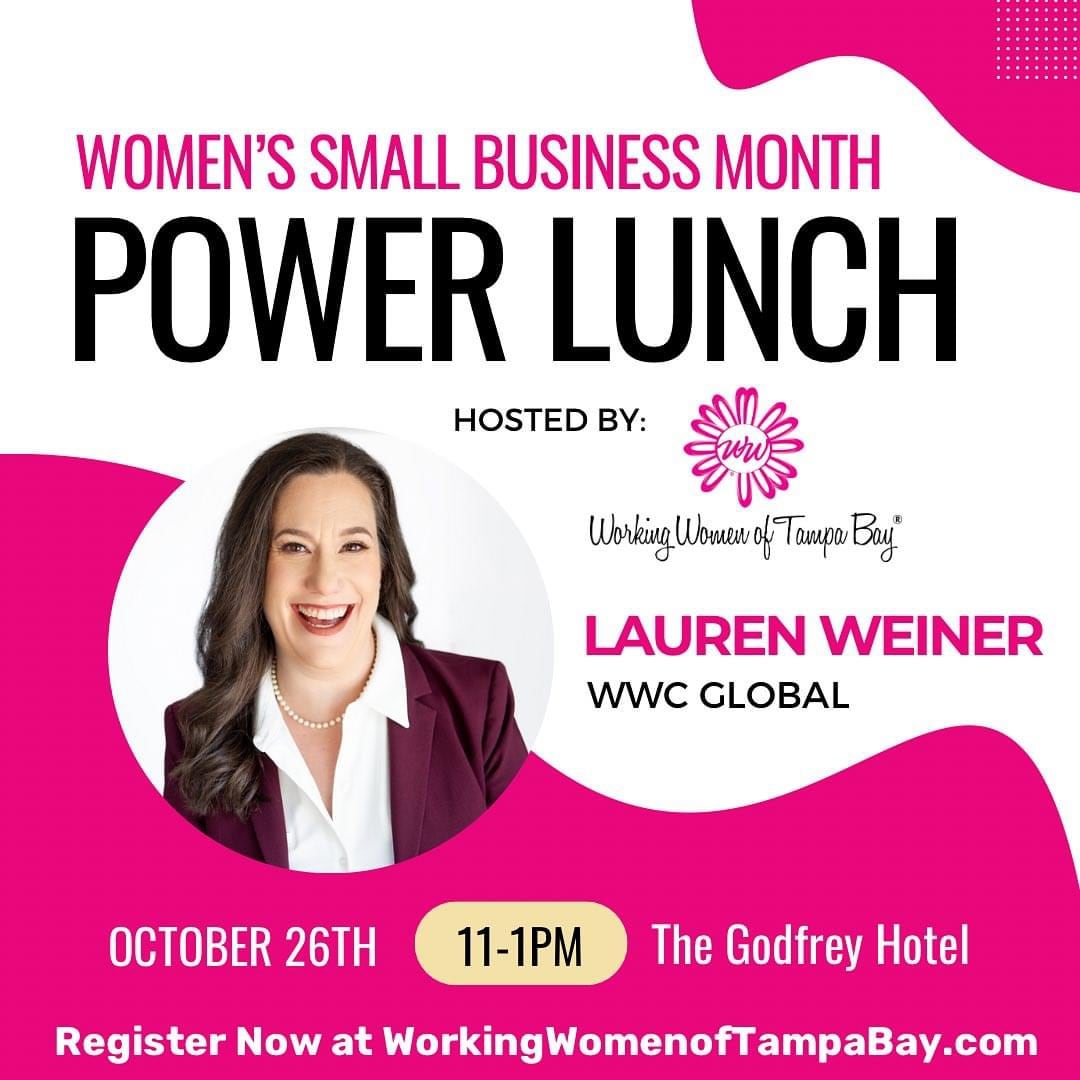 Working Women of Tampa Bay, Power Lunch