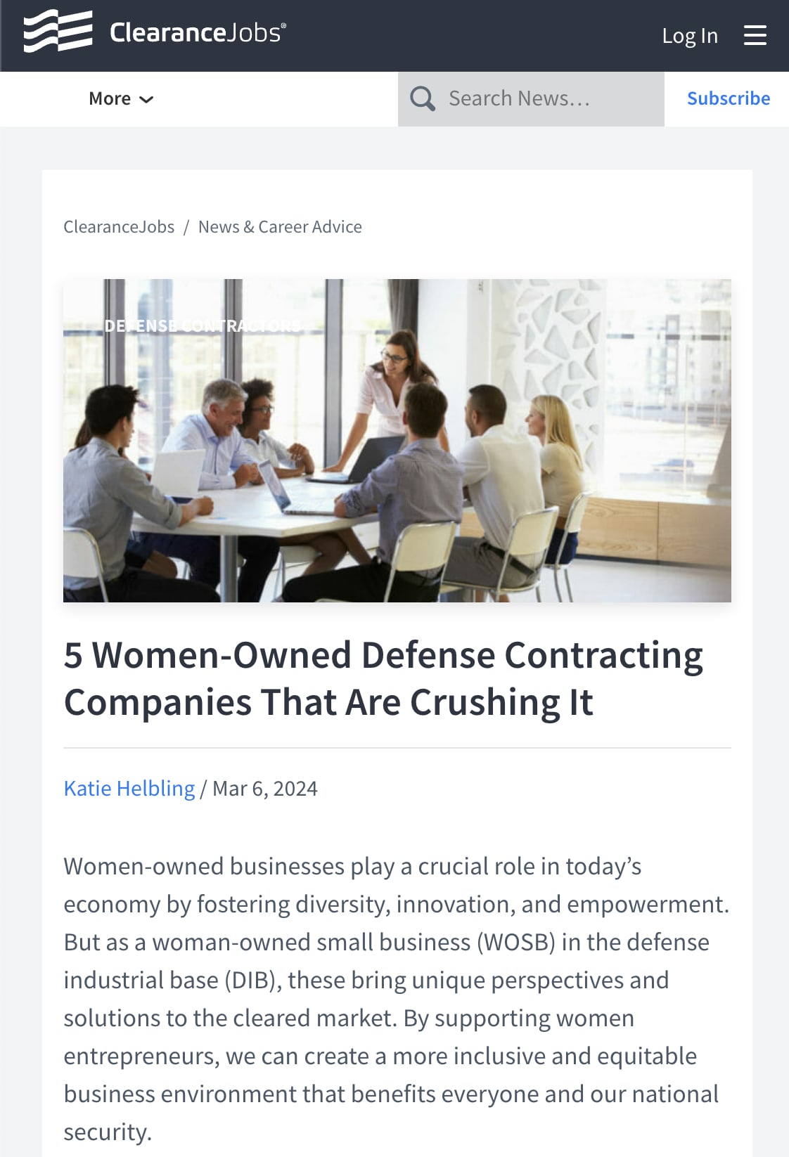 5 Women-Owned Defense Contracting Companies That Are Crushing It