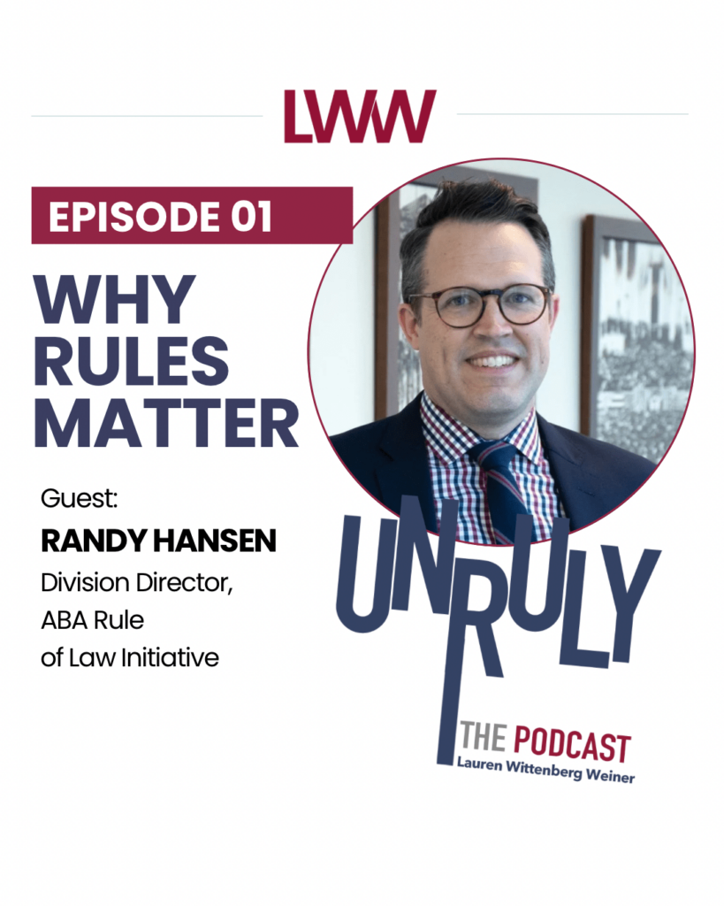 WHY RULES MATTER