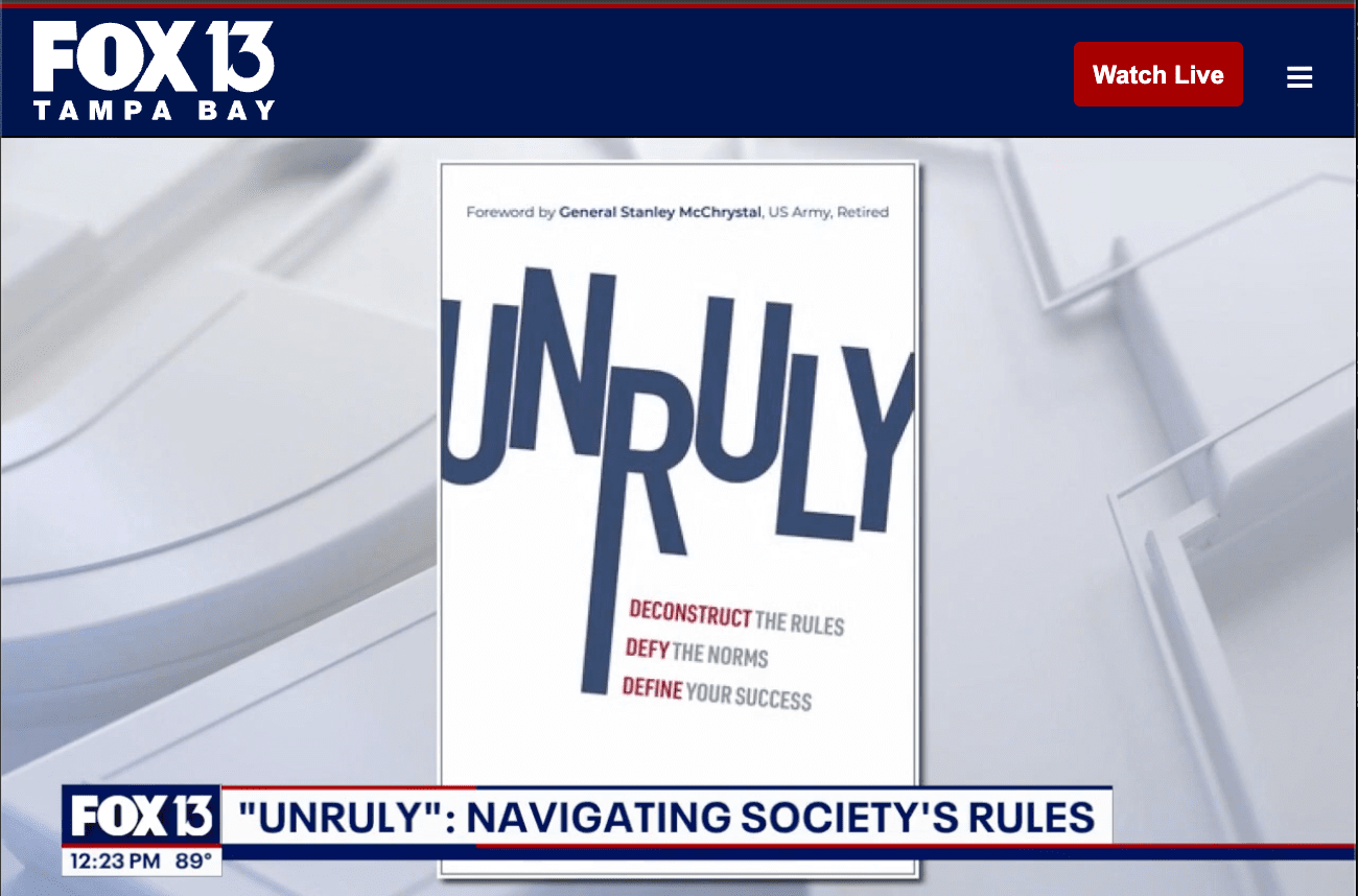 Bay Area author touts her new book, 'Unruly'