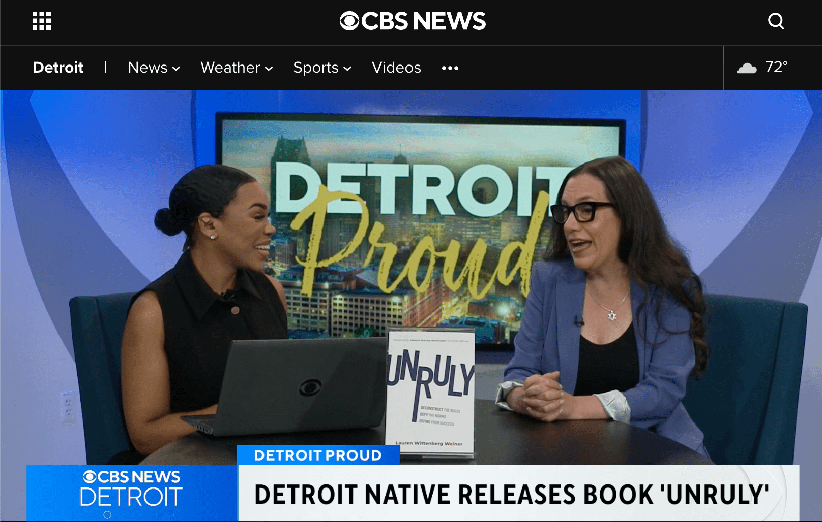 Detroit native releases book, Unruly, hosting book tour
